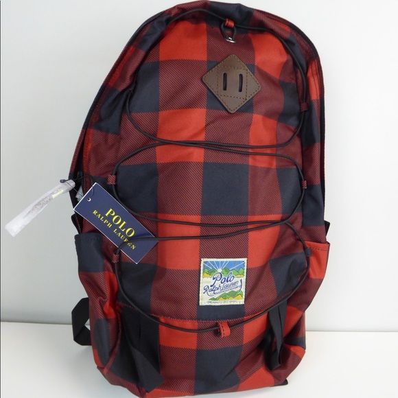 Polo Ralph Lauren Mountain Buffalo Plaid Backpack